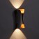 Facade lamp "Elegant", FSD-090, 6 W, 3000K, IP65, 220 V, metal, white and golden
