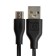 EXPLOYD EX-K-807, microUSB-USB, 1 A, 3 m, black cable