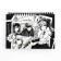 Sketchbook in a solid cover on the crest A5, 80 liters. 100 g/m "Anime. Comic "