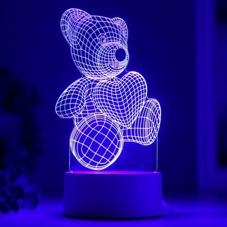 Light "Mishutka" Led RGB from the network 9.5x10.5x20 cm Risalux-3
