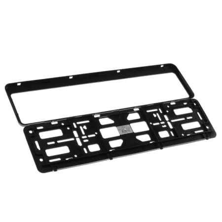 Frame for a car number, book, black, "honeycomb"-4