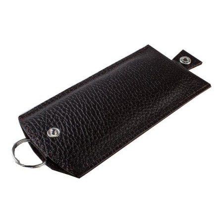 Key of zipper, length 15 cm, brown color-1