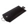 Key of zipper, length 15 cm, brown color