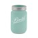 Axentia Retro glass for a bathroom, peppermint matte glass, Ø 6.5 cm, 13.5 cm