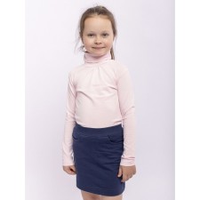 Водолазка для девочки, рост 134 см, цвет розовый