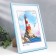 Photo frame plastic "Palette" 21x30 cm, blue, with a leg