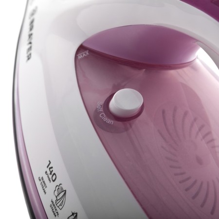 Iron Brayer 4006br, 2400 W, 280 ml, ceramic sole, 25 g/min, 280 ml, white-pink-7