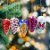 Set of Christmas tree pendants "cones", 5 pcs, 3.5 × 6.5 cm, mix, manual painting