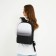 School textile school with a white gradient, 38x29x11 cm, black color, lightning department