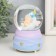 Souvenir Polystone Water Ballion Music, light "Beasts on the clouds" MIX 12.5x8.2x8.2 cm