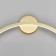 Bra Maytoni Mod005wl-L46BSK, 1XLED, 48W, 80x80x80 cm, 2300lm, brass color