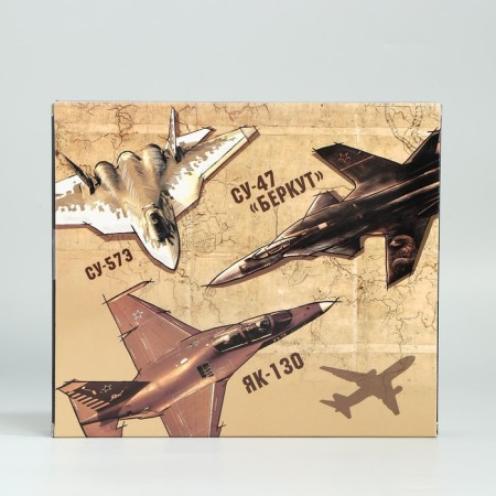 Set of puzzle "Military aircraft" 4pcs-7