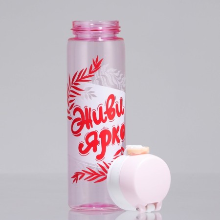 Water bottle "Live bright", 500 ml-2