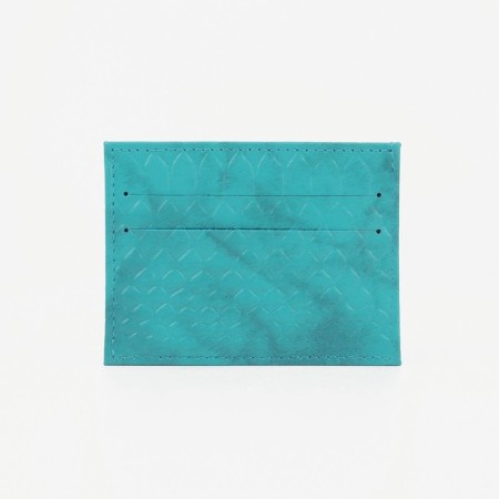 Cardholder Textura, turquoise color-2