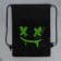 Smile shoe bag polyester, size 30 x 40 cm