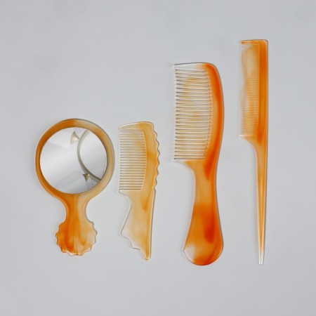 Set of hairdresser, 4 objects, color "Amber"-3