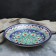 Largan Rishtan ceramics "Flowers", 33 cm, blue