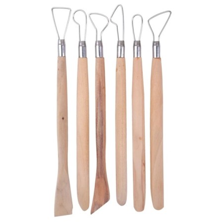 Set of wooden stacks "Sonnet", 6 pieces, 20 cm, with a loop-2