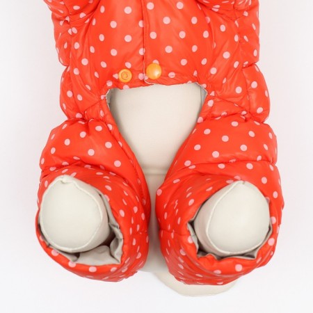 Assumes "for a walk", size 14 (ds 28 cm, OG 42 cm, Osh 31 cm), orange-6