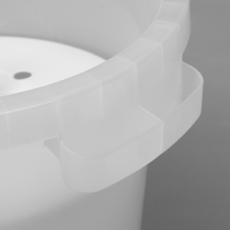 Food barrel, 10 l, neck 28 cm, with a sealed lid-5