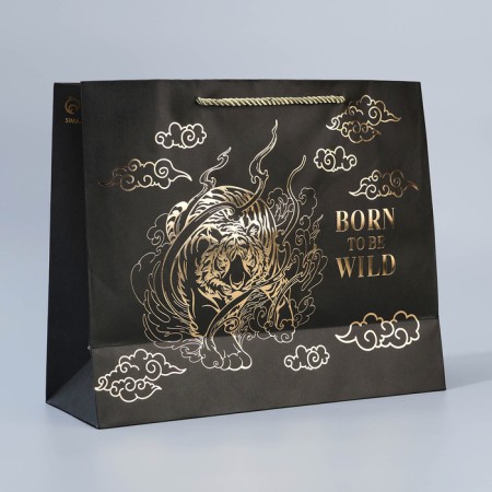 Gift Crafts with a plastic window, packaging, Burn to be Wild, 31 x 26 x 11 cm-2