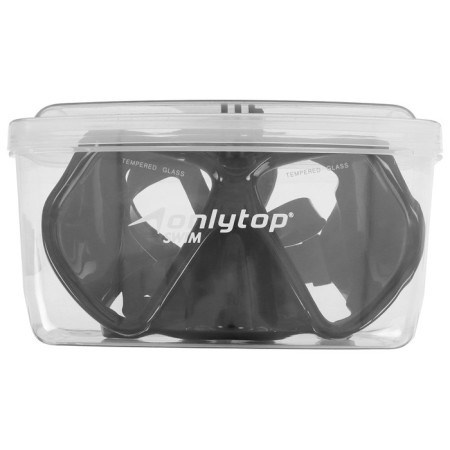 ONLYTOP diving mask with a camera mount, black color-7