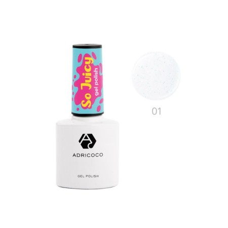 Gel polish Adricoco So Juicy, No. 01 Fistashkoy Frappa, 8 ml