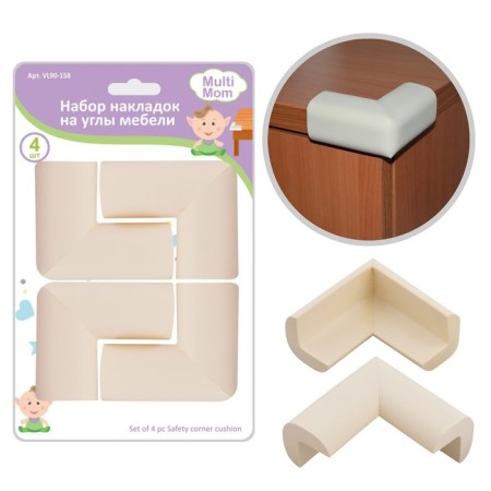 Set of linings on furniture angles, 4 pcs