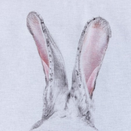 Bed linen Ethel euro "Rabbit" 200x215 cm, 220x240 cm, 70x70 cm - 2 pcs, calico-4