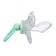 Nipple set - a dummy with a holder, SL, ORTD +12 months, with a cap "Bunny", green