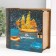 Pig a case-book "Ship" 14x14 cm