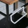 Hanger for towels, plastic, 22.5x6x9 cm, white color