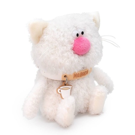 Soft toy "Cat milk", 12 cm-1