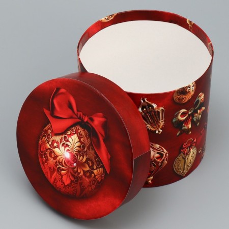 A set of gift boxes 5 in 1 “Classic New Year”, 13 x 14–19.5 x 22 cm, New Year-13