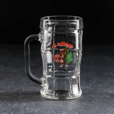 Podelist beer mug, 330 ml, MIX drawing