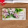 Burrier on magnets "Happy Birthday! Pink", wood, lacquered, 10x19 cm