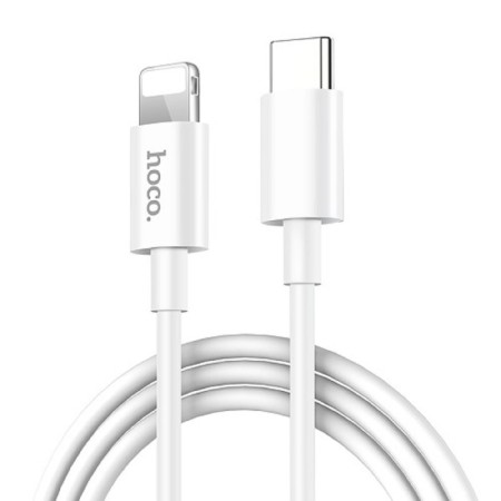 Hoco X36, Type -C cable - Lightning, 3 A, 1 m, PD, White-2