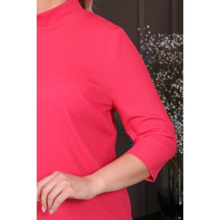Women's turtleneck, size 54, pink color-5