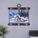 Souvenir Scroll "Two Wolves"