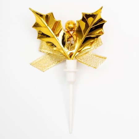 Decoration for the cake "Golden bow"-1