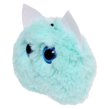 Soft toy-cords "cat", menthol color, 8 cm-1
