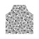 Apron of a kitchen with a photo print "Dangerous incident", adjustable, size OS