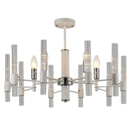 Supreme chandelier, 5x40W E14, white color-1