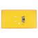 A4, 75 mm, Lamark, PVC, double-sided coating, metal edging, pocket for a spine, collected, pink/yellow