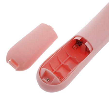 Luazon LEM-43 massage, for the face, 6 nozzles, from 2*AAA (not in set.), Pink-12