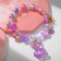 Bracelet Children's "Choselka" Bear, stars, color color in gold