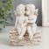 Polystone souvenir "Angels on a pebble" 10.5x7.5x8.5 cm