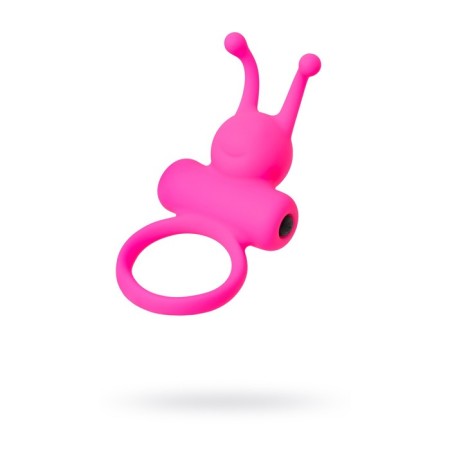 Erective ring for penis, silicone, pink color, D 3.1 cm-5