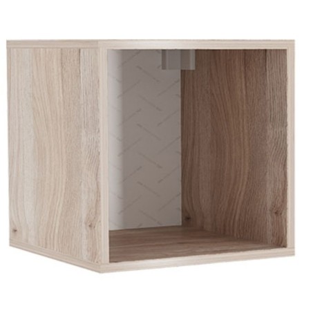 Hinged shelf 42, 360 × 270 × 360 mm, color of oak Maria-1