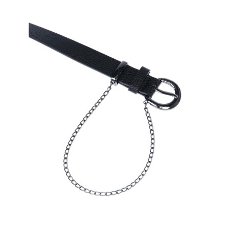 Artificial leather belt for girls, size 75 cm-1